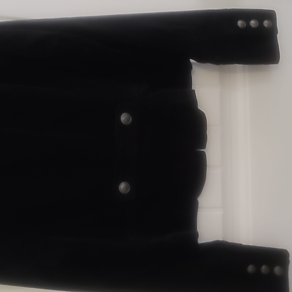 Forever 21 Black Miltary Jacket with Bronze Button Detail - Picture 6 of 10